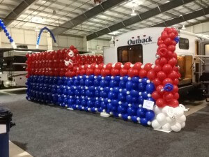 Balloon Wall - San Antonio RV Show
