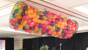 Balloon Decorator- balloon drop