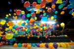 balloon decorator: balloon drop; Grand Opening