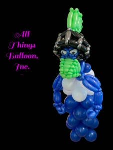 Nico Mascot - balloon column