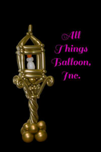 balloon lantern holder centerpiece